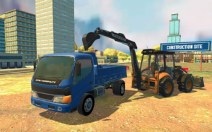 Construction Simulator 2+: мобильный симулятор строительства дорог и управления тяжелой техникой
