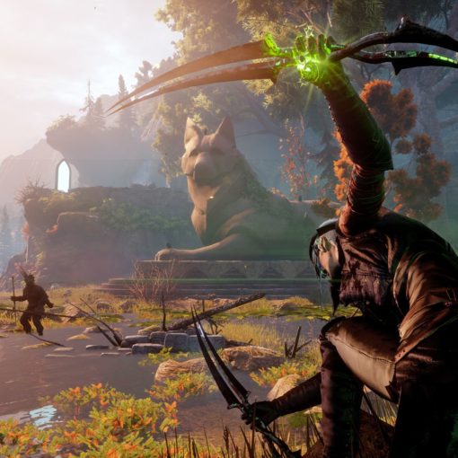 Обложка Dragon Age Inquisition со спрятанным драконом