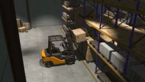 Мобильное приложение симулятор вилочного Погрузчика 3D / Forklift Truck Simulator 3D”
