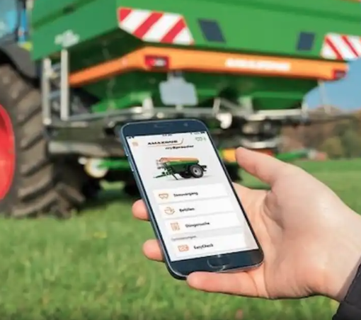 Мобильное приложение для разбрасывания удобрений - MySpreader App от Amazone