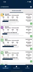 Приложение для мониторинга баз данных PDB Monitor