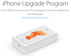 Суть работы системы iPhone Upgrade Program