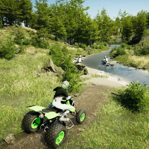 Мобильное приложение - гонки на квадроциклах Atv Car Games Bike Offroad 4x4