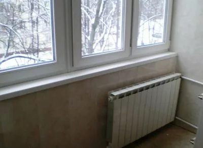 Законность выноса батареи на балкон